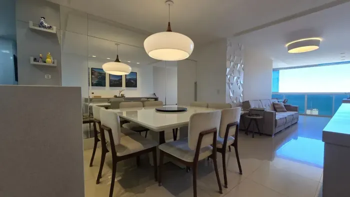 Ótimo Apartamento Mobiliado de 150m² na Praia de Itaparica com Lazer Completo