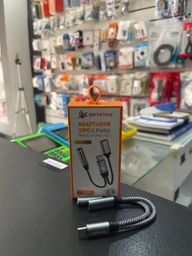 Adaptador Tipo C para Tipo C+Tipo C - PEI-CT06