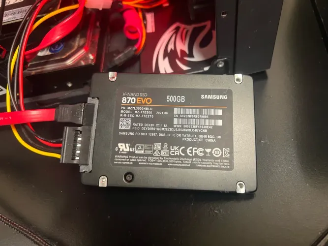 SSD Samsung 870 Evo 500gb