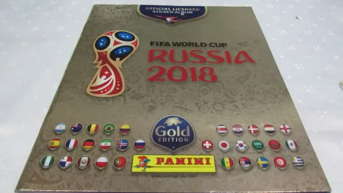 Álbum Copa 2018 Gold Edition Importado