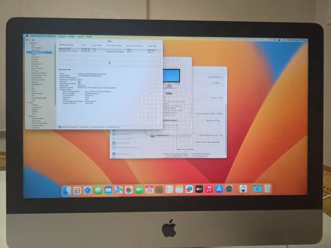 Imac 2017 com 16gb de memória e 1 tera de hdd