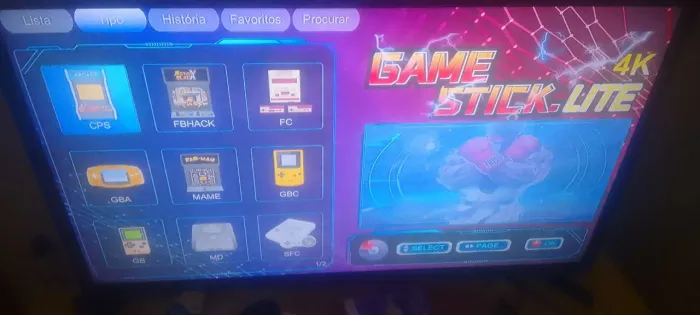 Vídeo game stick