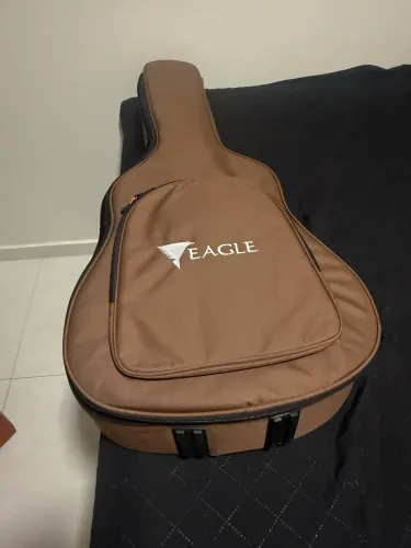 Violão Folk Eletroacústico (NOVO - Nunca usado) Eagle CH889 Natural Dreadnought
