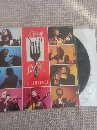 Boca livre em concerto. Lp, disco de vinil. Perfeito. Mais lp's na conta.