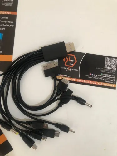 Cabo USB Multi Carregador Universal