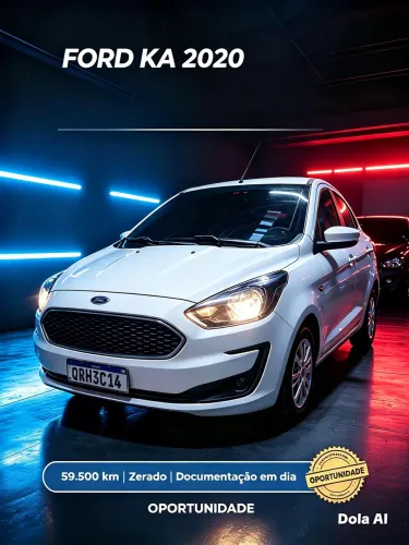 Ford KA 1.0 Se/se Plus Tivct Flex 5P 2020