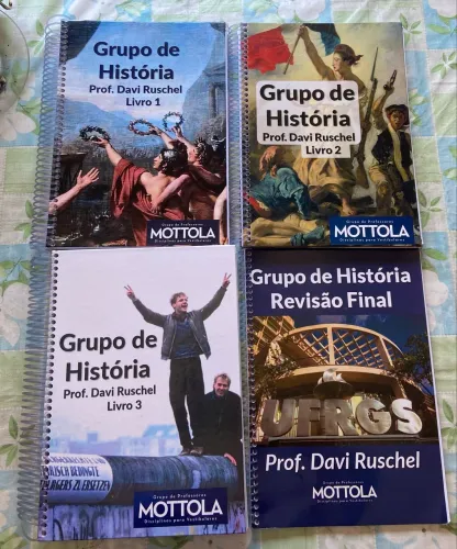 Livros de História Pré Vestibular ( ENEM, UFRGS, PUCRS E UFSC) 