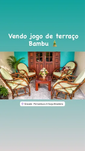 Jogo de terraço 