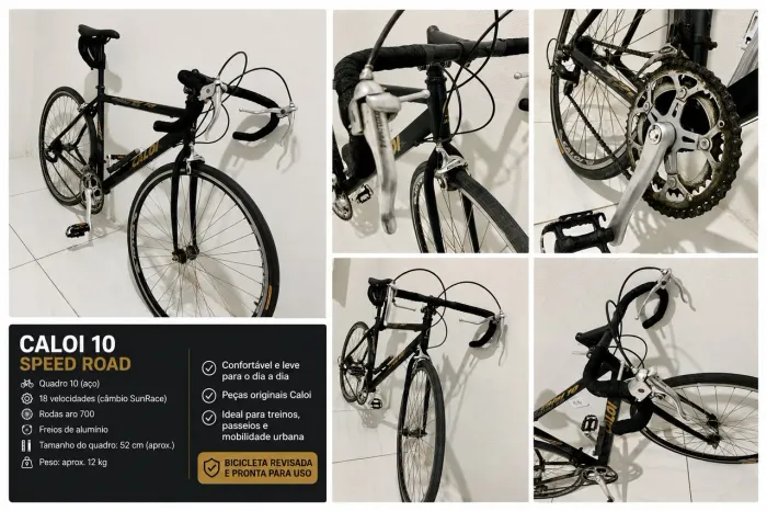? BIKE SPEED CALOI 10 ?