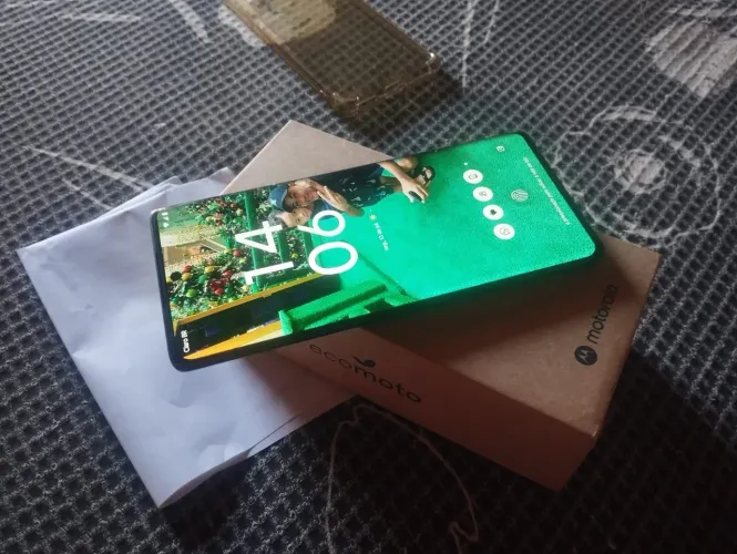 Motorola Edge 50 fusion caixa e nota completo