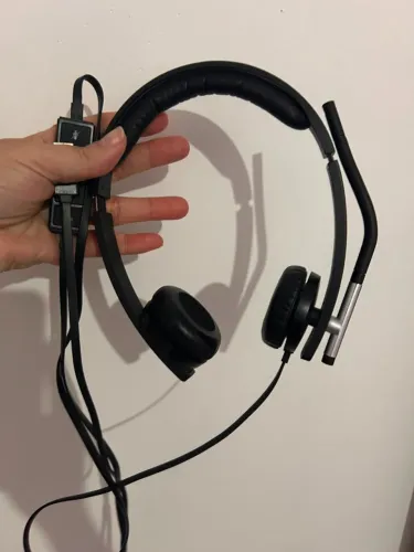 Headset Logitech H650e USB Corporativo c/ Microfone - Estado de Novo!