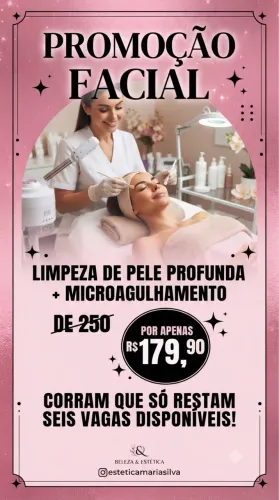 Limpeza de pele/ Microagulhamento 