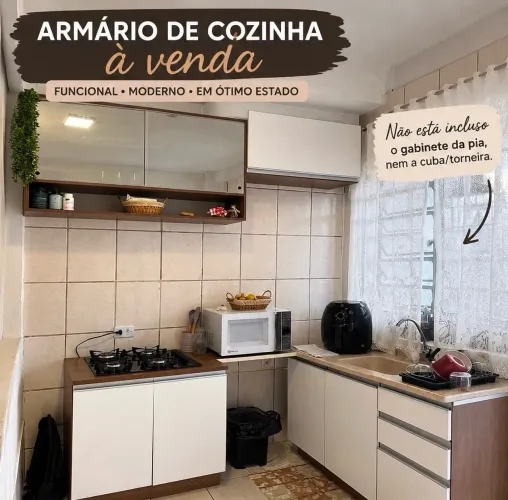 CONJUNTO DE ARMÁRIOS PARA COZINHA