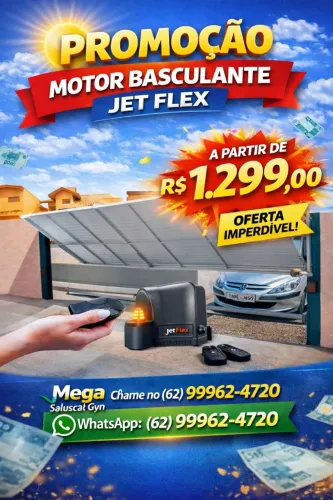 Motor portão basculante rápido