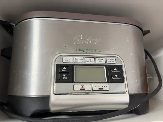 Panela elétrica para cozinhar no vapor