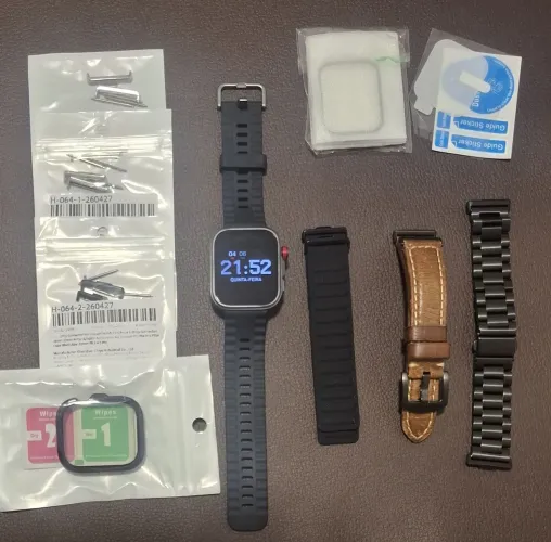 Huawei Watch Fit 4 Pro (Praticamente Novo) + SUPER KIT DE ACESSÓRIOS! ?