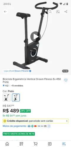 Bicicleta ergométrica
