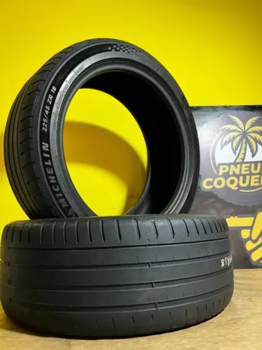 Pneus 225/45r18 Michelin Ps5 Meia Vida Gasto Irregular 1x Pneu - R$ 100.00 Unidade