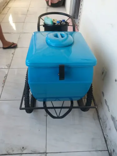 Vendo carrinho de sorvete completo