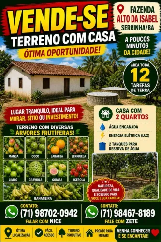 Localização serrinha 
