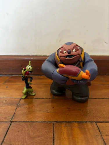 Bonecos Dr. Jumba e Pleakley Disney Lilo & Stitch Hasbro 2003