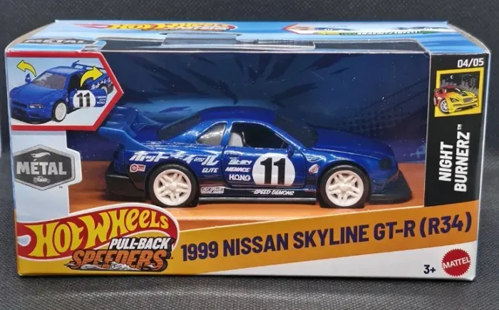Hot Wheels Nissan Skyline GT-R R34 Escala 1:43 *Novo