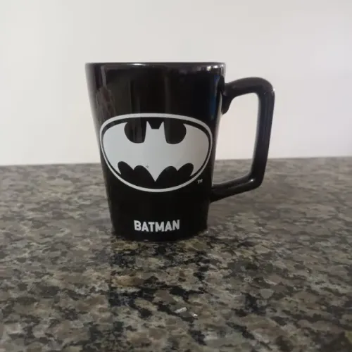 Caneca Batmam colecionador