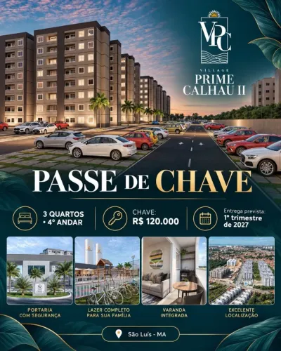 REPASSE DE CHAVE PRIME CALHAU II