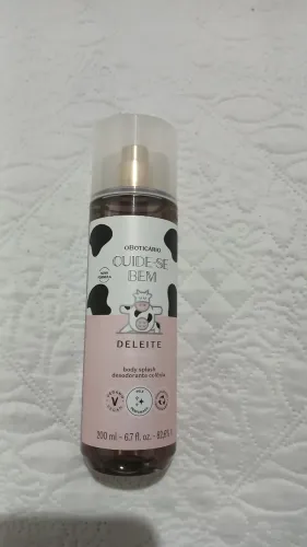 Body Splash Boticário Deleite Novo, Nunca Usado!