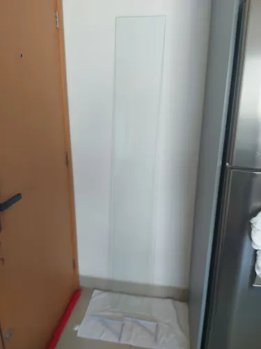 Platilheira de vidro com suporte