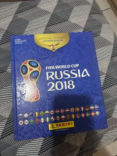 Álbum Panini - Capa Dura - Copa do mundo Rússia 2018