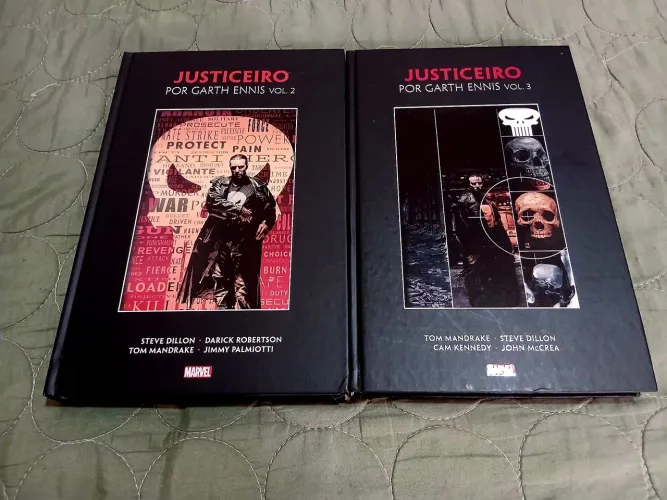 Justiceiro Por Garth Ennis volumes 2 e 3