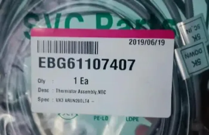 Termistor Triplo Cond LG - EBG61107407