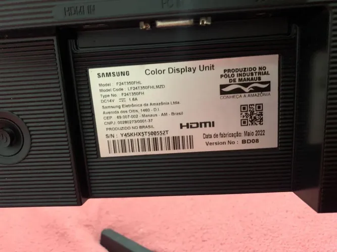 Vendo Monitor Samsung 