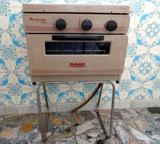 Fogão 02 bocas com forno Amazonas Plus Dako