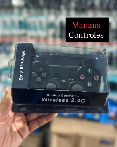 Controle PS2 Sem Fio Wireless 2.4GHz