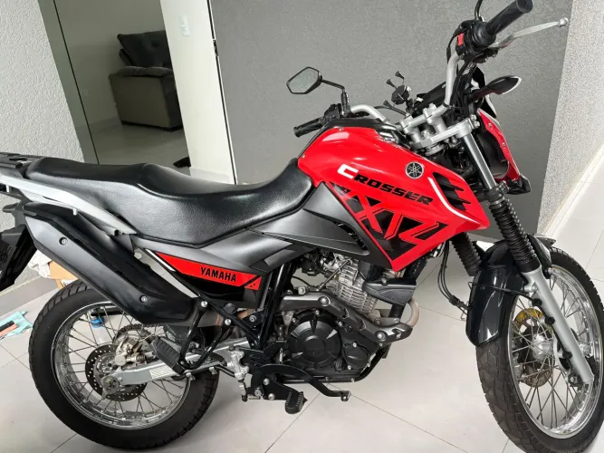 Yamaha Crosser 150 S 2024 Vermelha | Único Dono | 15.900 km