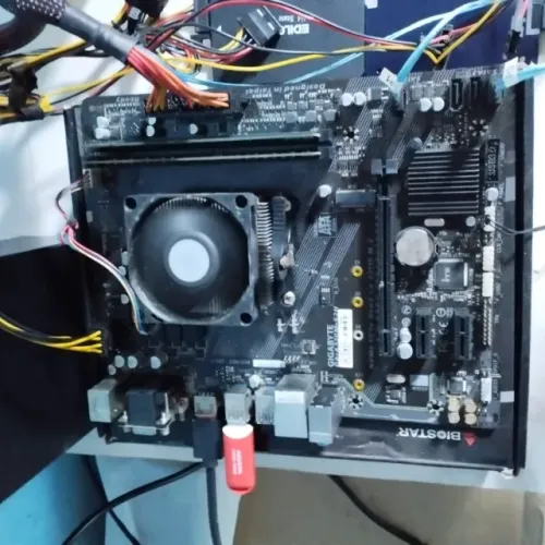 Kit Ryzen 5 PRO 2400g + 16GB ram + SSD 512GB + Placa Mãe