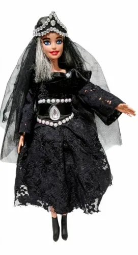 Barbie Banfe Bruxinha moderna com um Luque feshon 