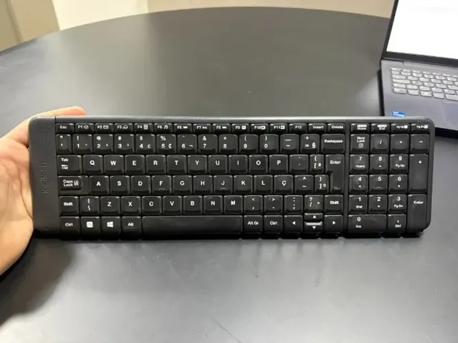 Teclado Logitech K220 (Ler Descrição)