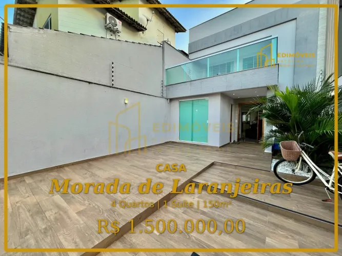Conforto e Praticidade: Casa Duplex em Morada de Laranjeiras para Você