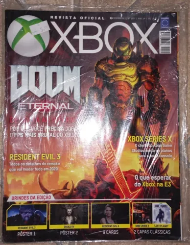 Revista Xbox Ano 14 N 165 C/ Pôsteres E Cards ( Nova )