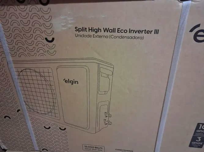 Ar condicionado Elgin Eco Inverter III 12.000 BTUs