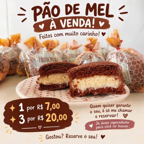 Pão de mel por encomendas