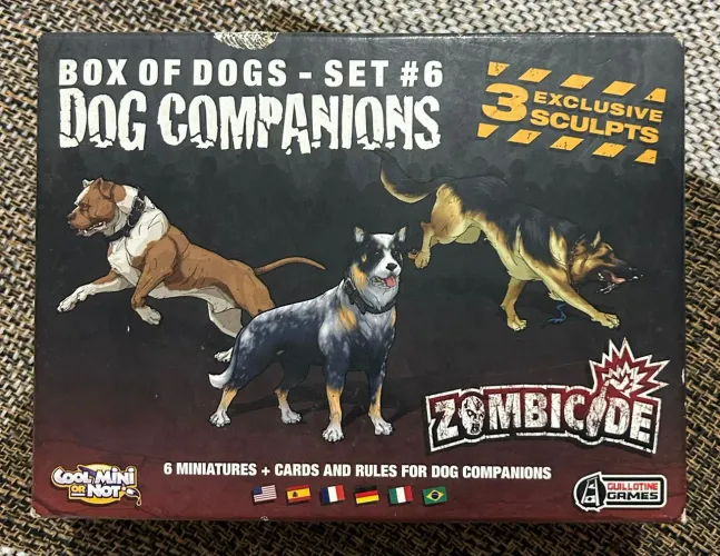 Zombicide Dog Companions em português