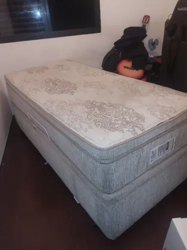 Cama Box Bau com Colchão