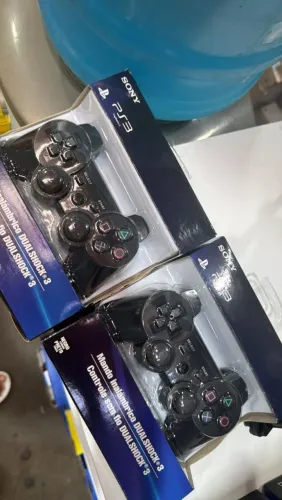 CONTROLES DE PS3 DUALSHOCK 3 PRETO | PRONTA ENTREGA