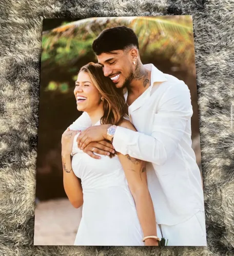 Quadro casal personalizado