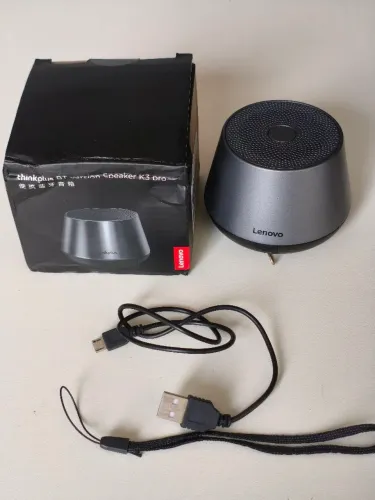 CAIXINHA SOM PORTÁTIL LENOVO THINKPLUS K3PRO -NOVO 