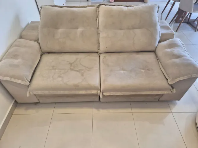 Sofá retrátil 2 lugares